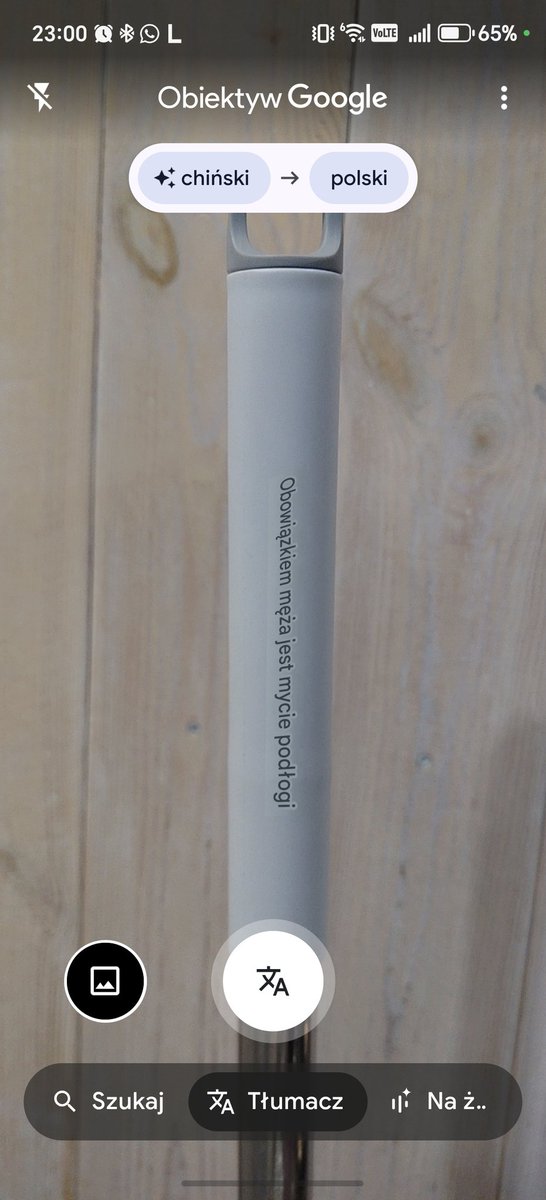 moja żona kupiła mopa na aliexpress, nie podoba mi się to