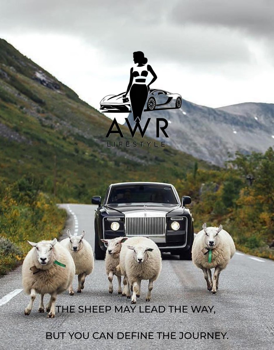 Don't be a sheep

It's your journey after all
