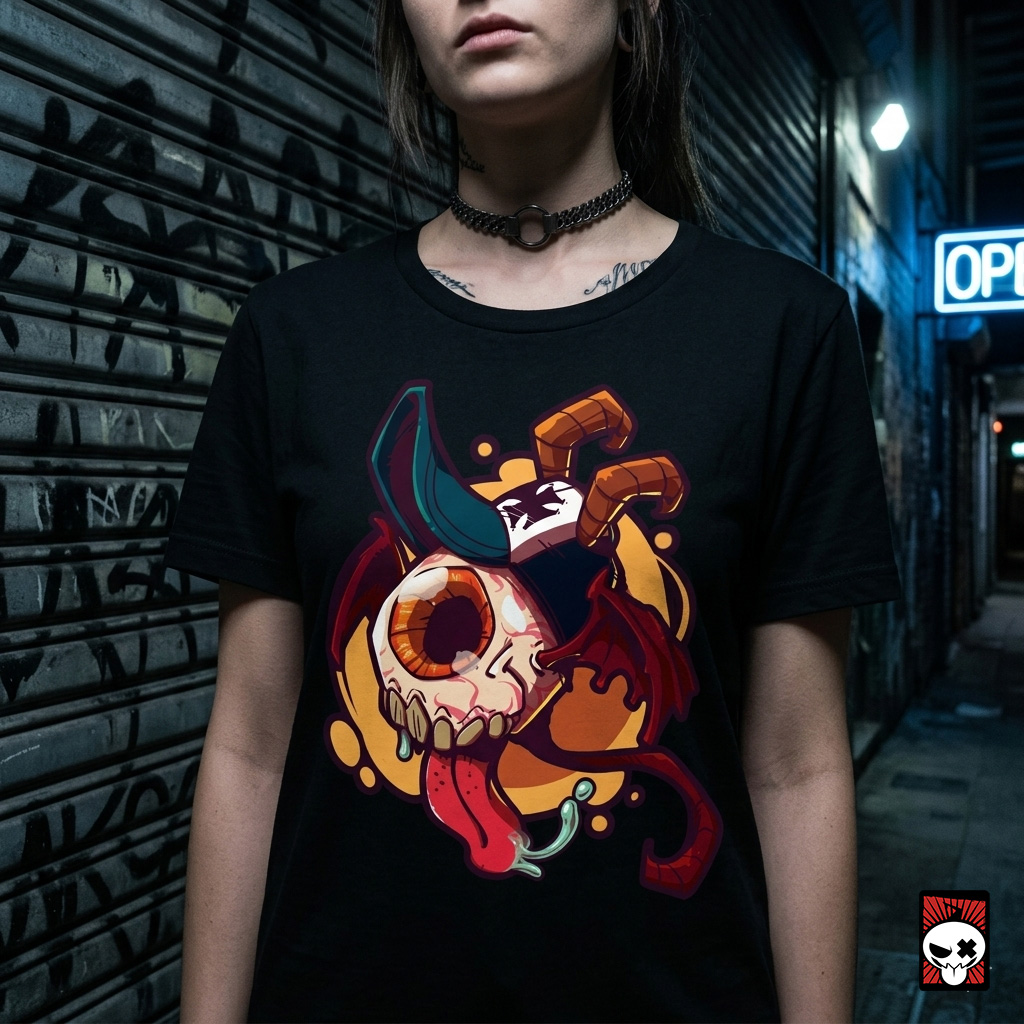 ArtUrZZZ12's tweet image. Flying Devils Eyeball isn't afraid of concrete. 🖤 Tested on the toughest ramps – the print holds, premium cotton breathes. It’s more than a tee, it’s armor for the urban jungle.
Grab yours: redbubble.com/i/t-shirt/Flyi… 🛒

#Hypebeast #NewDrop #SkateLife