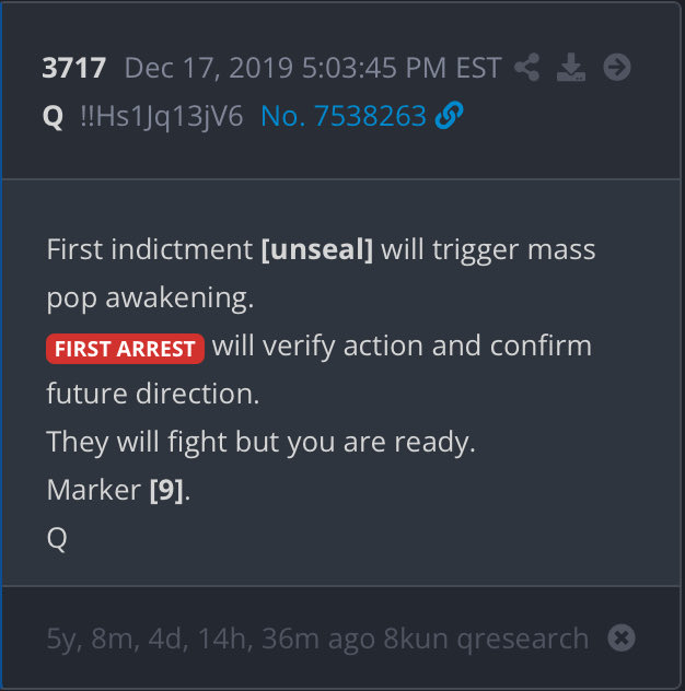 <a href="/Bria_Dear1992/">Bria_Dear</a> REMEMBER…….people have said the first arrest will shock the world, but THIS 👇👇👇 it what we were actually told