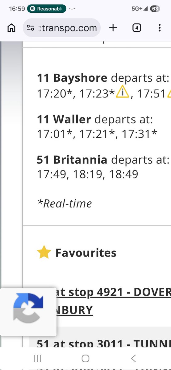 ottawaabc's tweet photo. @OC_TranspoHelps why is there no 51 for over 50 mins??? https://t.co/DDnpLR5mtF