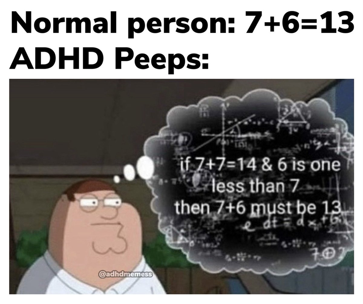 ADHD Memes tweet media