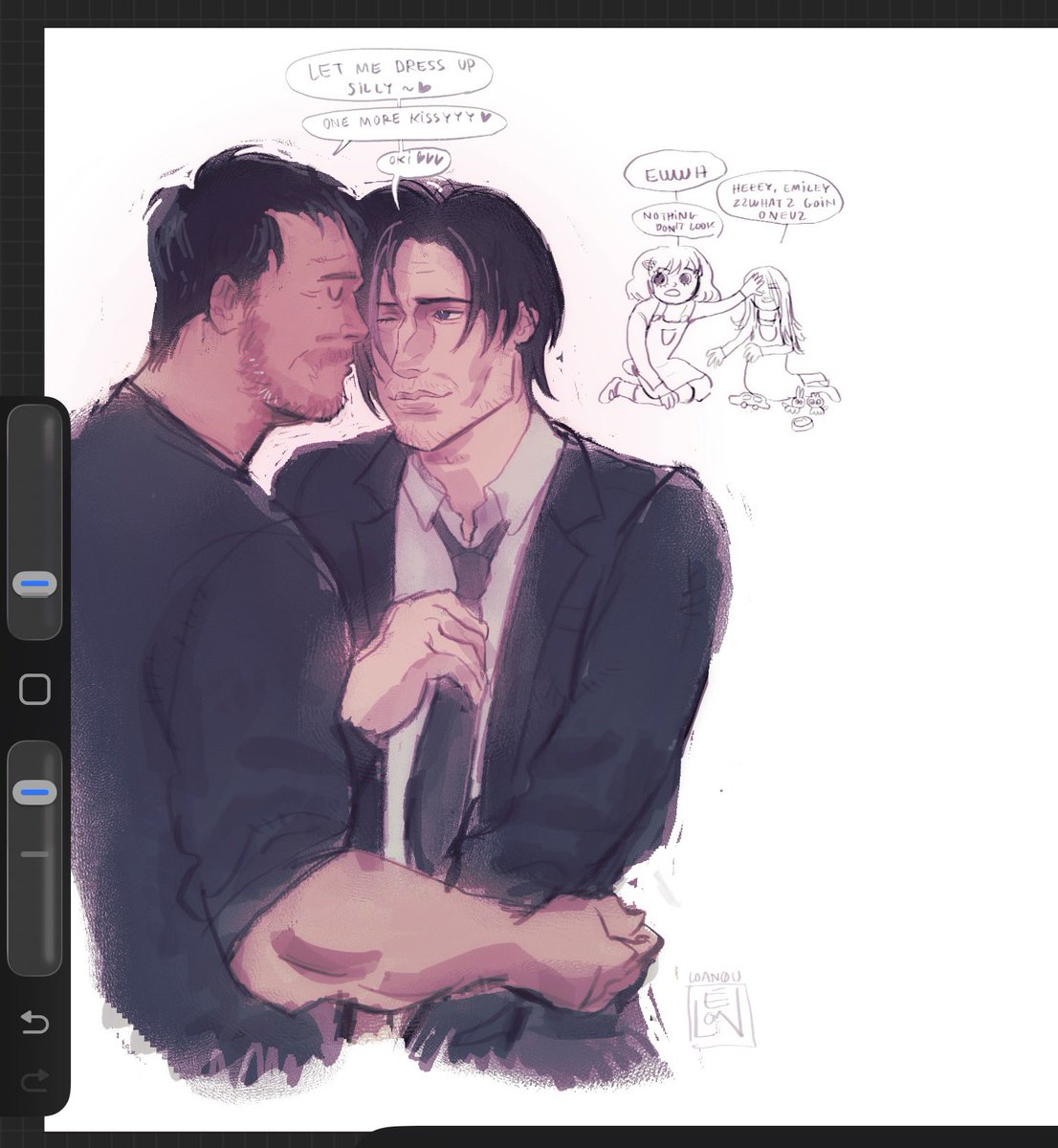 One more kiss #chreon #re9 #residenevil