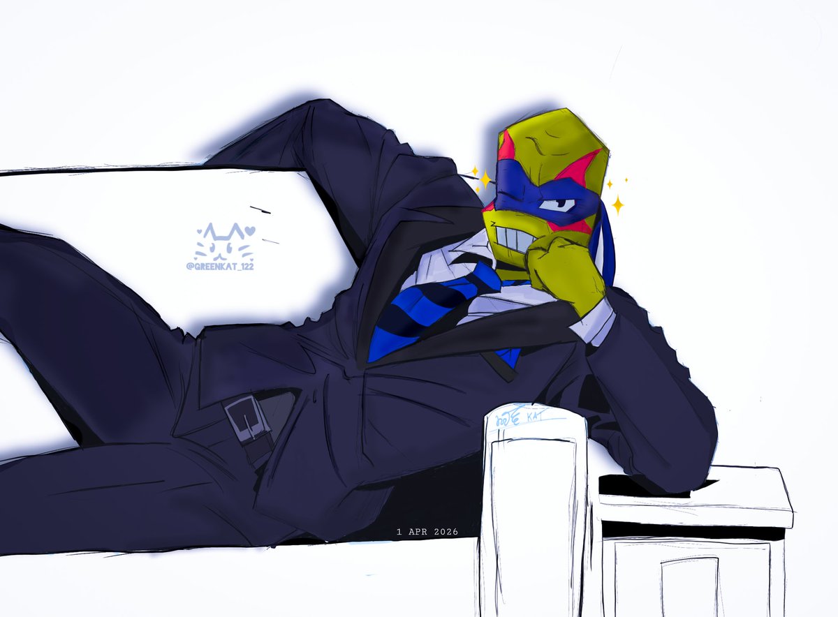 greenkat_112's tweet image. #riseoftheteenagemutantninjaturtles #futureleonardo #rottmnt 
,
.
😏
