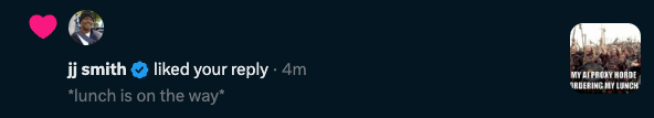 ayooo, <a href="/war24182236/">jj smith</a> gave me a nod! ❤️‍🔥