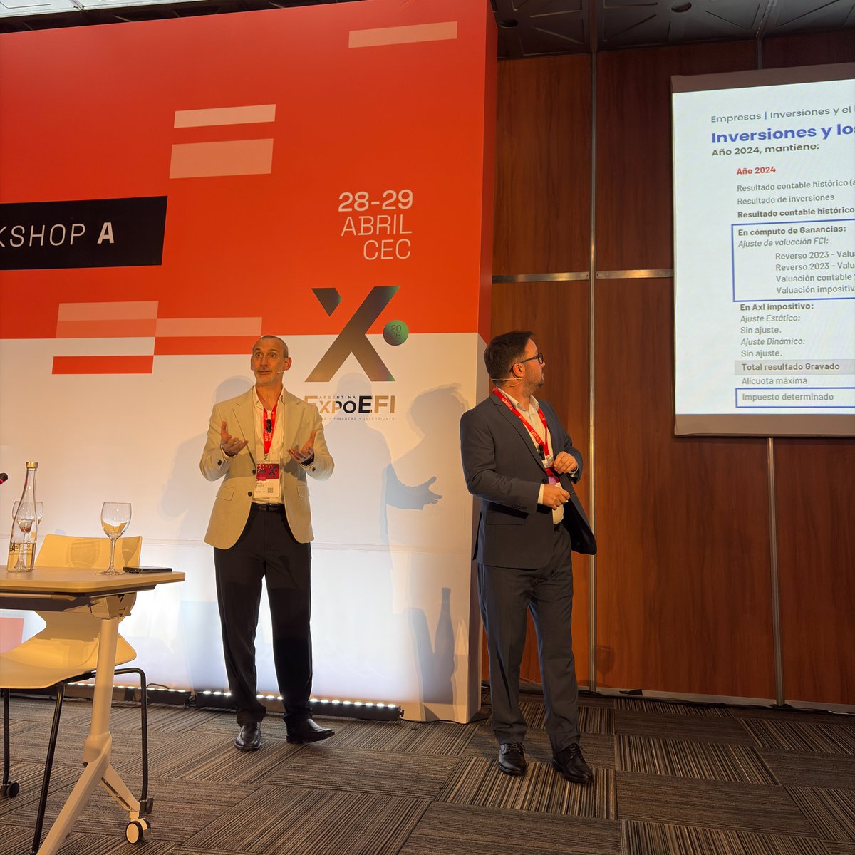 ExpoEFI's tweet image. #Workshop #ExpoEFI
@pmpestudio 
Estrategias fiscales y financieras en las decisiones empresarias
Disertante/s: Jorge Murace, @JPPerojo