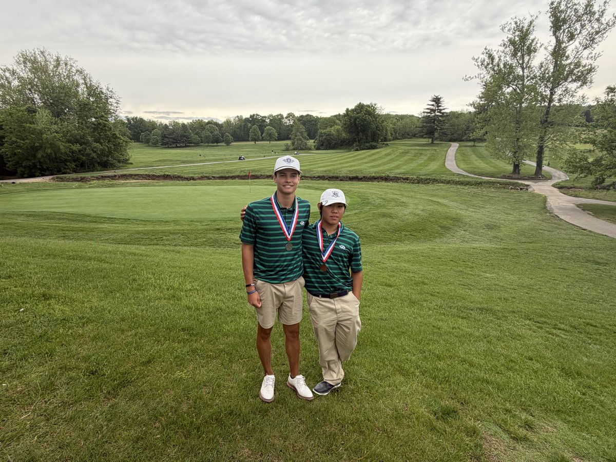 THS_Golf's tweet photo. GAC Central Conference Results 
Varsity finishes 2nd. Not what we hoped for but we had a nice season from our young team.
Kenny Crislip finishes 1st team All-Conference 
Minsu Chung finishes 2nd team https://t.co/XeC19Oywf1
