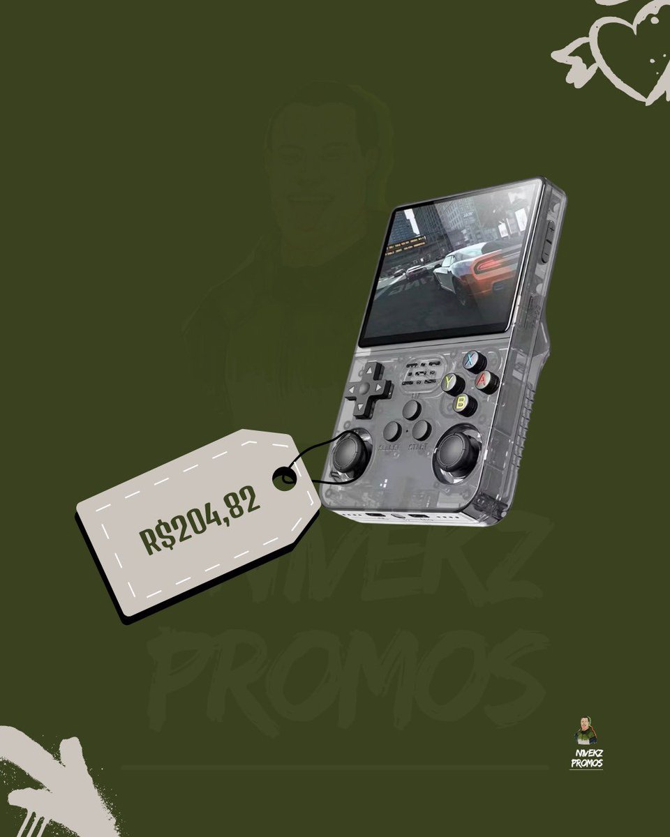 n1vekzdrop's tweet image. 🚨 Console com 20 mil jogos

🎮 R36S
💰 R$204,82

✔️ Portátil
✔️ Vários sistemas
✔️ Pronto pra jogar

👉 s.shopee.com.br/3qJWzhwo6K

#afiliado #retrogame #oferta