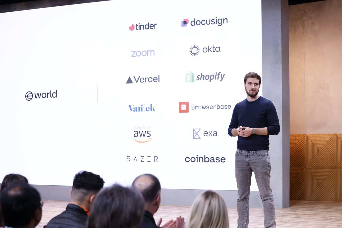 worldnetwork's tweet image. The energy at Lift Off said everything. 

Proof of human isn't just a concept, it's essential. It's a technology being incorporated into trusted platforms including @Tinder, @Zoom, and @Docusign