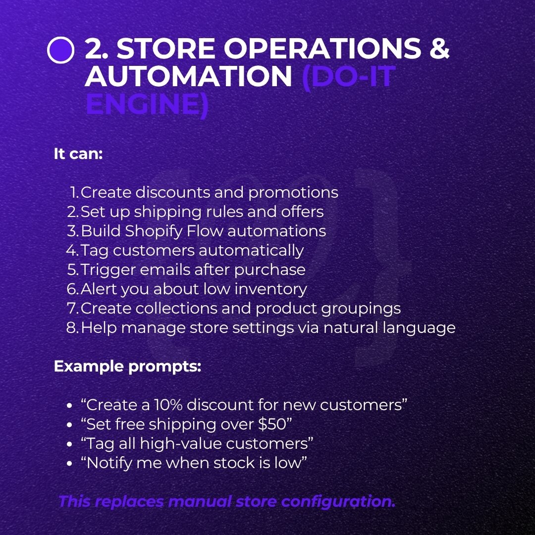 DavidJason1820's tweet image. Shopify Sidekick AI is getting smarter!

Comment “SIDEKICK” and I’ll break down how you can actually use it to improve your store.

#Shopify #ShopifyTips #Ecommerce #CRO #ConversionRateOptimization #DTC #OnlineBusiness #Entrepreneur #AIAutomation #EcommerceGrowth #ShopifyStore