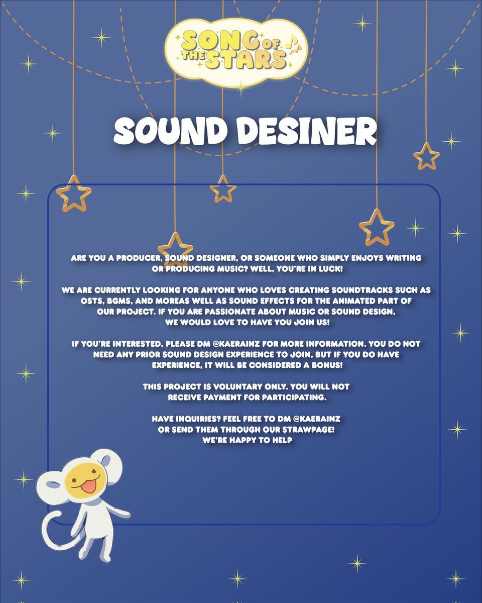 song of the stars ⭐️🌙 kaelix's fan project tweet media