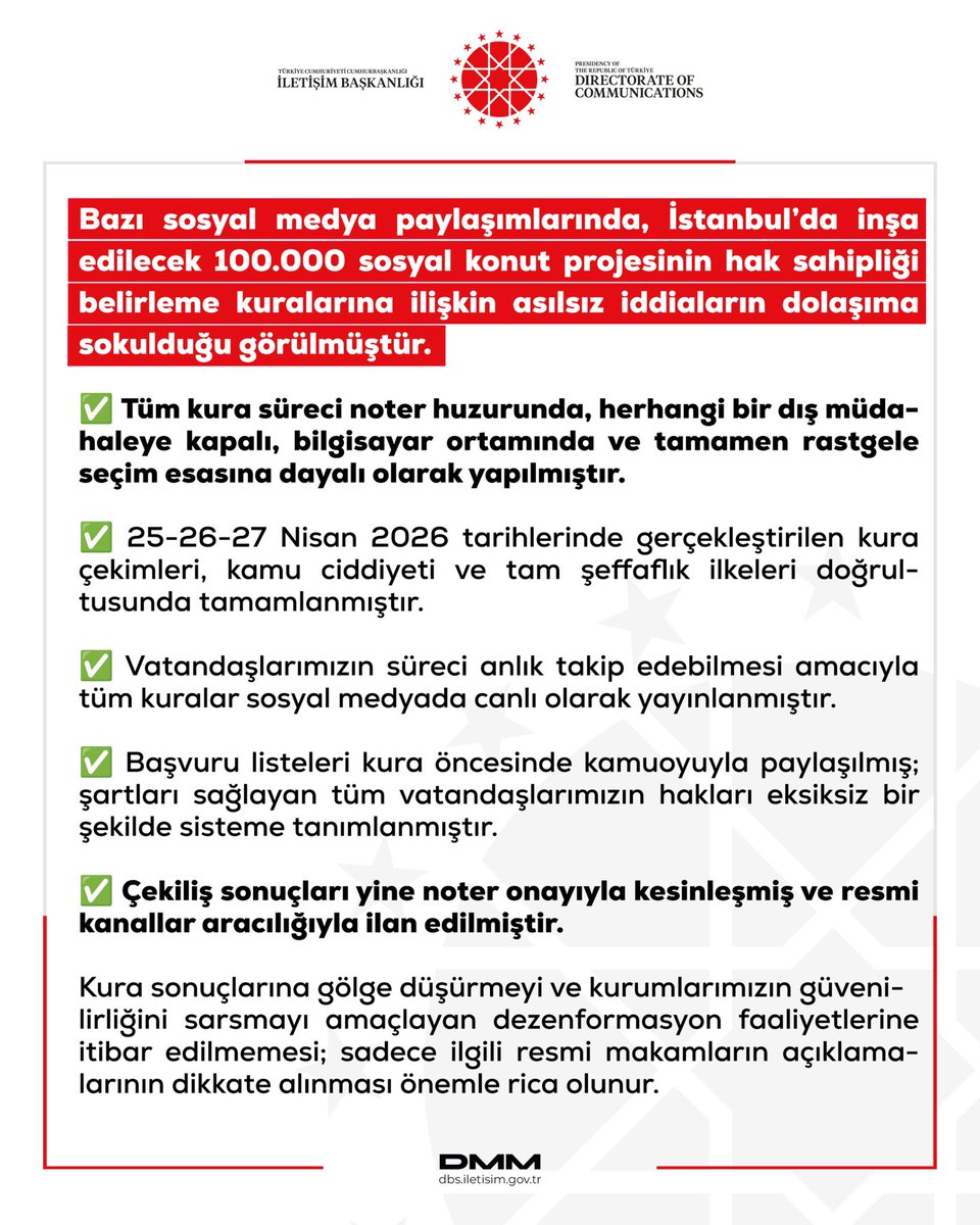 Dezenformasyonla Mücadele Merkezi tweet media