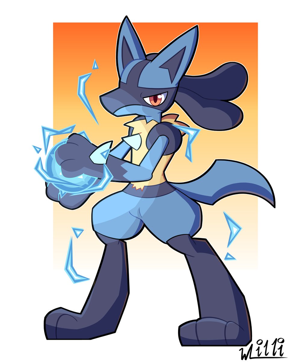 el dominate del aura - Lucario

#lucario #pokemonfanart #pokemon