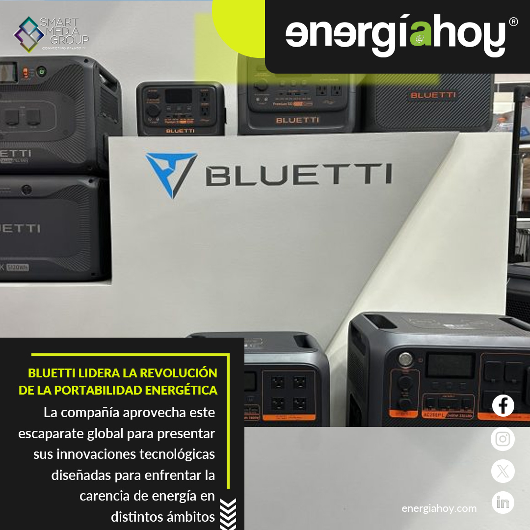 energiahoy's tweet image. 🔋 BLUETTI impulsa la portabilidad energética con su serie Premium V2 (30V2, 100V2 y 200V2).

⚡ UPS en 10–20 ms
⚡ Hasta +2,000 Wh de capacidad
⚡ Energía para movilidad y respaldo

🔎 Más:
energiahoy.com/tech-trends/bl…

#Energía #Innovación #Storage