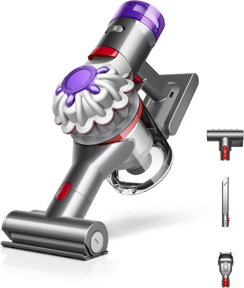 ScottyDeals's tweet image. Dyson Car+Boat Handheld Vacuum, Cordless and Lightweight, Cleans Hard Surfaces 

🛒 amzn.to/4pXoCZI

#amazon #sales #deals