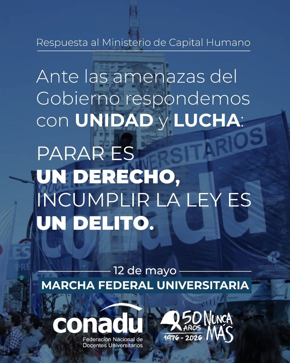 CONADU tweet media