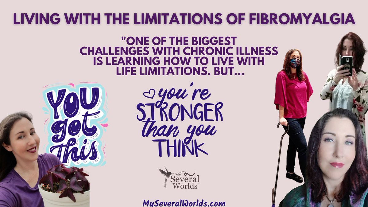 globetrotteri's tweet image. Living with the limitations of #fibromyalgia is a balancing act. This article explains #PEM &amp;amp; how #flares happen fast with too much activity. It sets my hard lines &amp;amp; boundaries in order to live with with fibro.
🔗
myseveralworlds.com/2016/07/24/lim…
#FibromyalgiaAwareness #MEAwareness