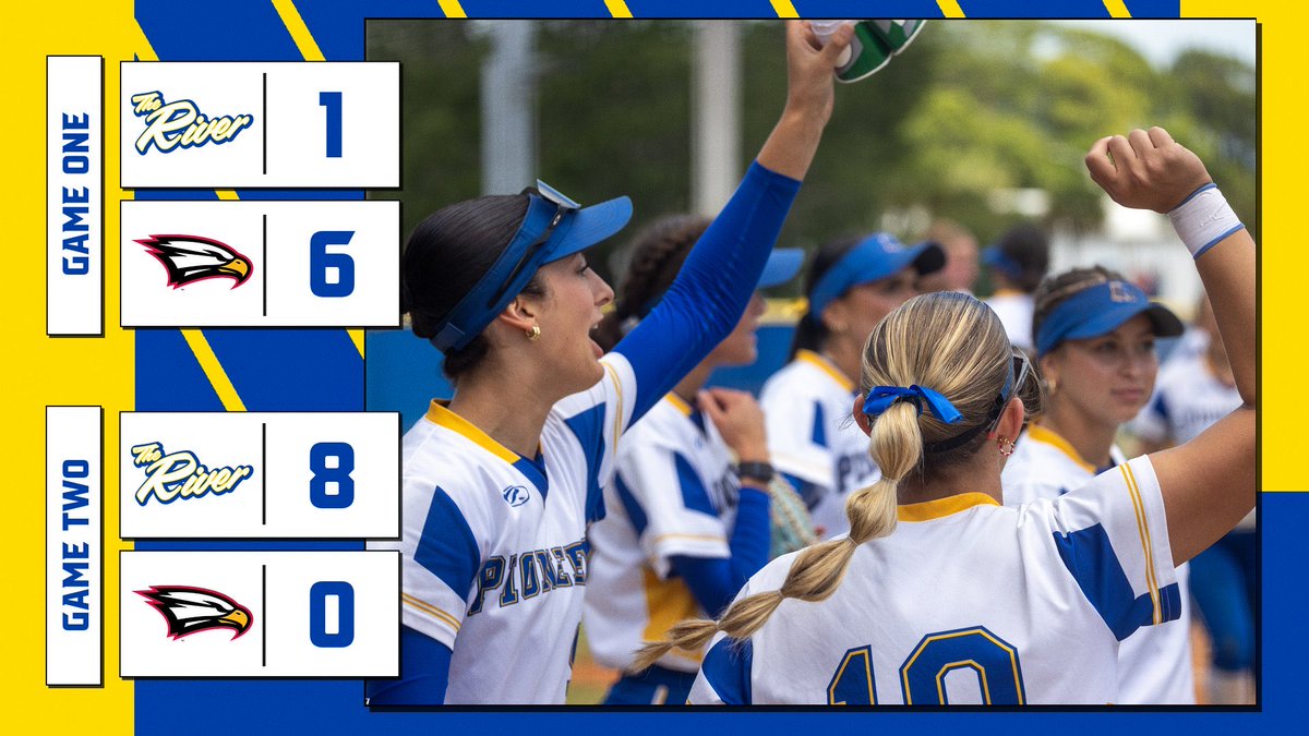 IRSCAthletics's tweet photo. FINAL. π₯
Softball splits the doubleheader with Polk.
#RollRiver #TheRiverWay https://t.co/o2t00qkZAF