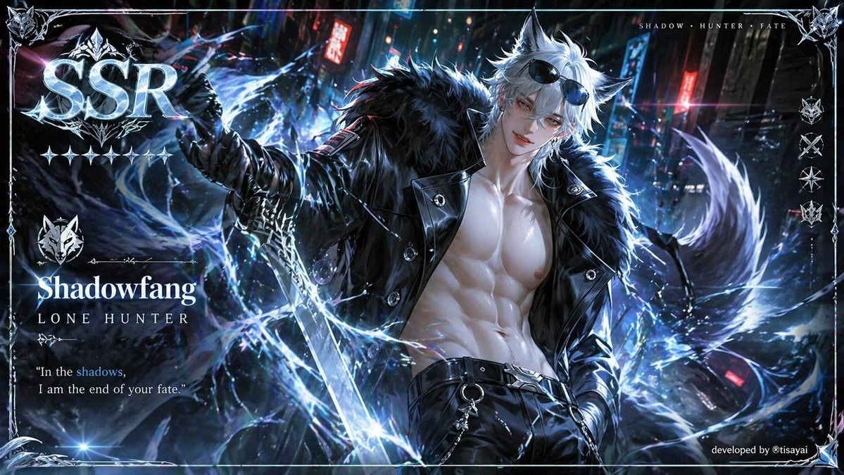 tisayai's tweet image. [ 📱 Mobile-game Gacha SSR hero banner ] 
GPT-Image 2
📝 How to use:
- attach your character
- 🎨 paste prompt 
- GET! RPG mobile‑wallpaper SSR hero‑banner. Content aware SCANS combat style and thematic cues. Gacha home‑screen. Adds: name, stats, role, &amp;amp; quote

👇 PROMPT in alt