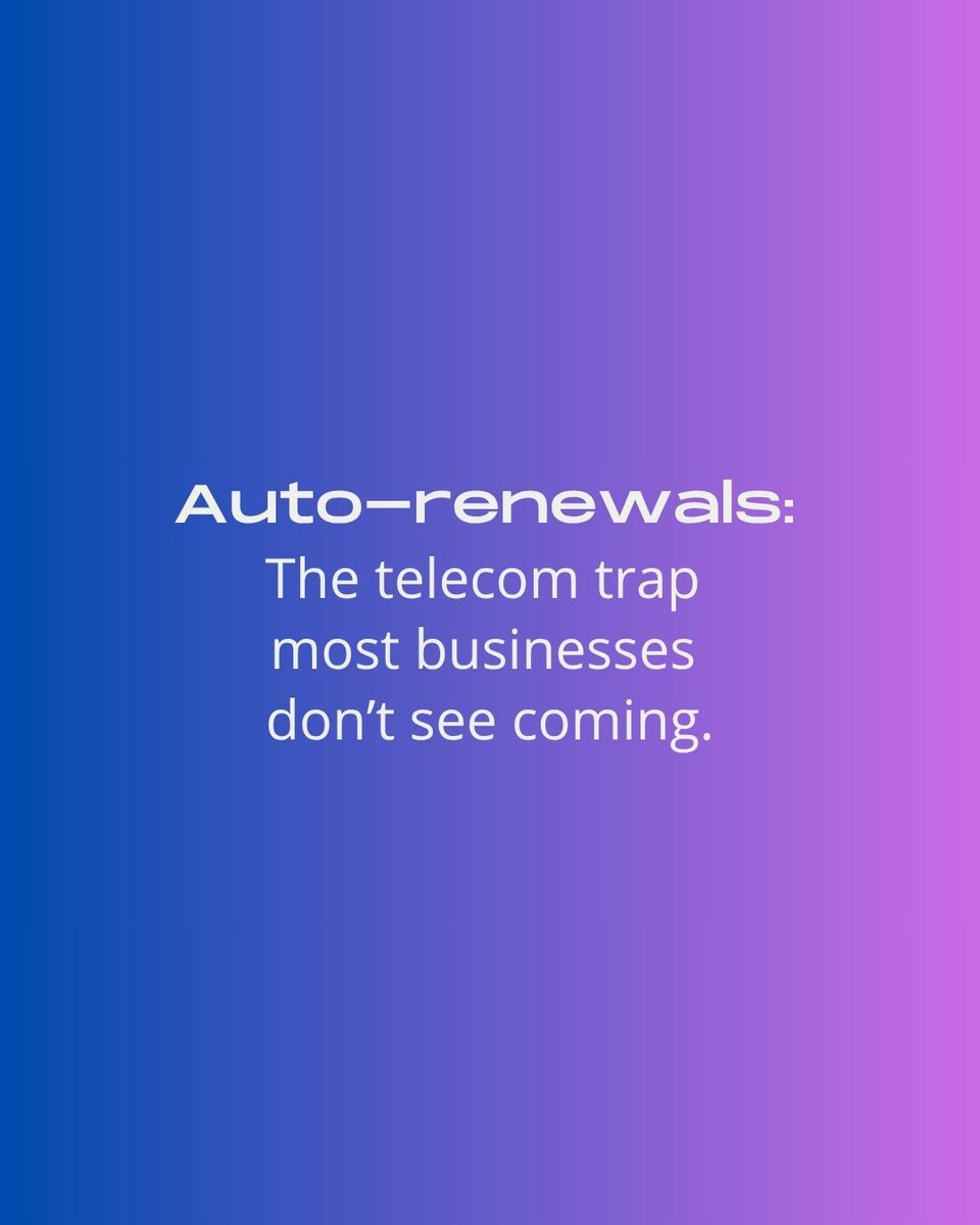 BlackrockComms's tweet image. • You roll into a new contract without realising
• You’re stuck when trying to switch providers
• You face unexpected early termination fees

We help you stay in control of your business mobile deals and avoid costly surprises.

📞 0121 726 3090
#BusinessMobileDeals #Telecoms