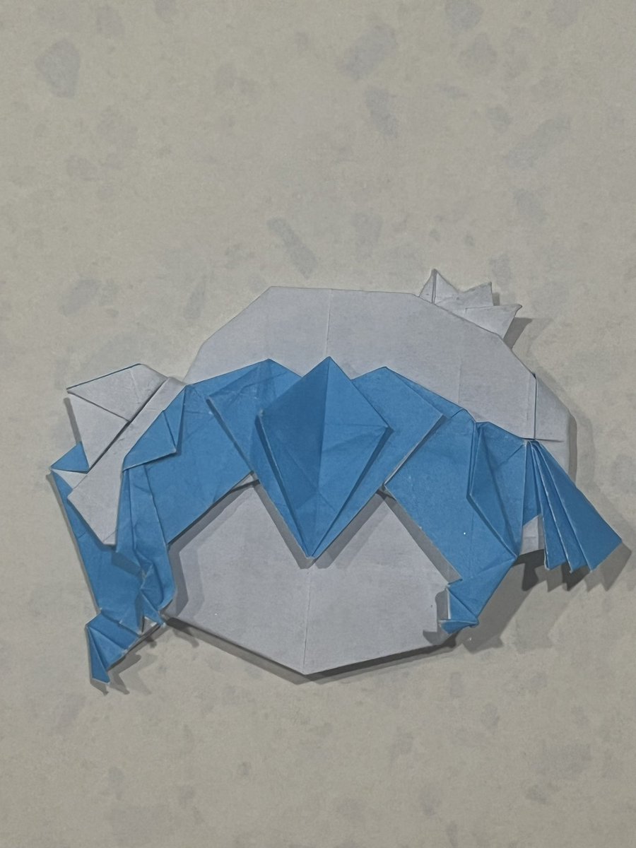 W4755766358557's tweet image. @hAacHaMAcOokiNg #origami cool model