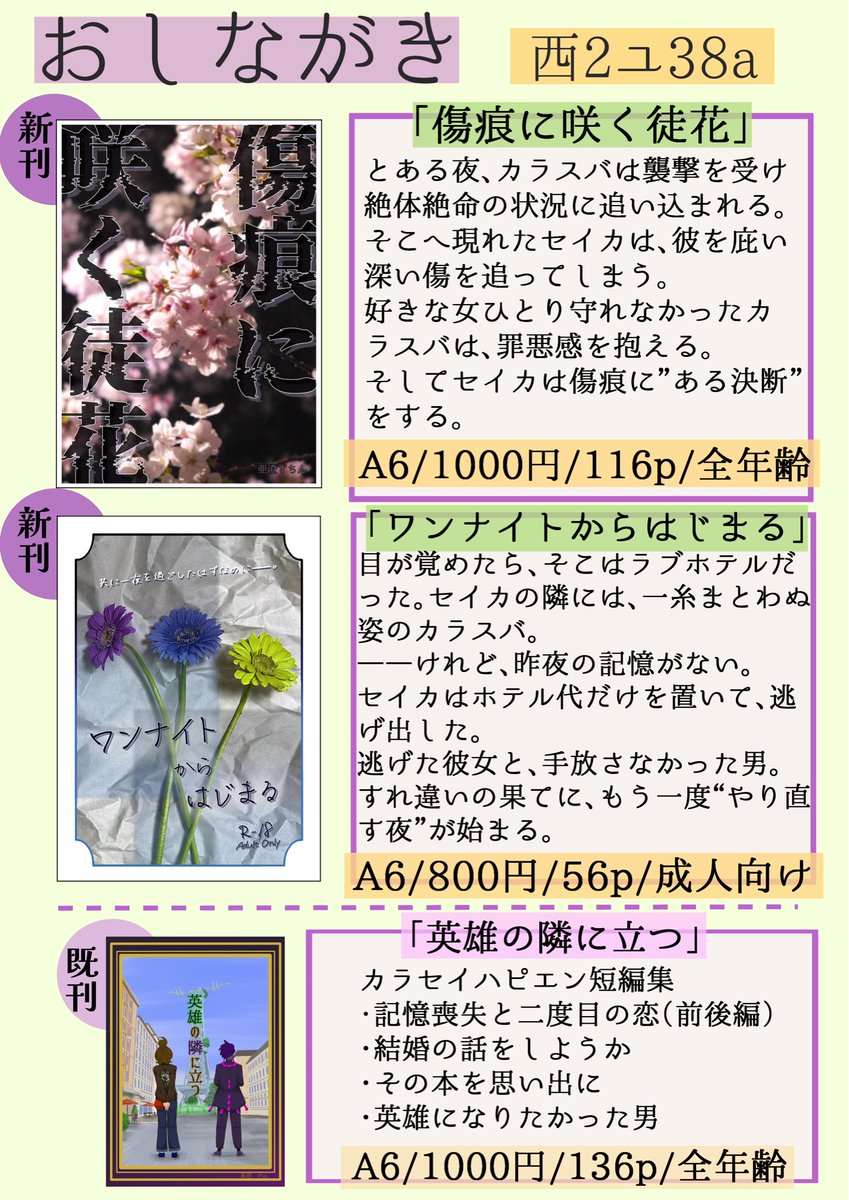 ずちん@スパコミ5/6【西2ユ38a】 tweet media