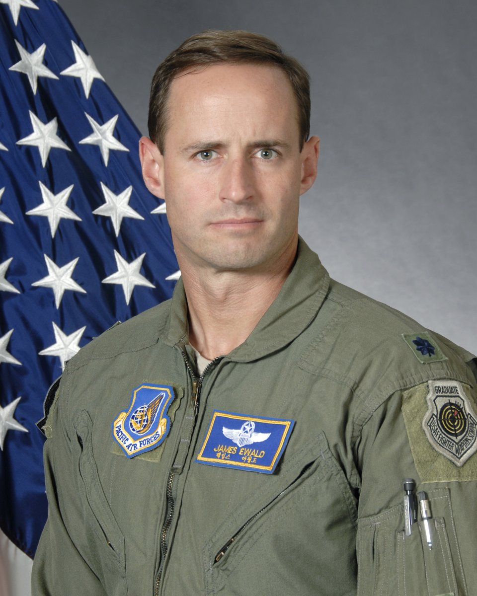 A10TheHog's tweet photo. Thunderbolt Over Baghdad, 'Pilot-Dude' Down in the Countryside

Maj. Jim Ewald had just finished a close-air support mission over Baghdad when his A-10 Thunderbolt II was hit by an Iraqi surface-to-air missile April 8, 2003. 

It physically moved the plane "like the hand of God," Ewald said during a Pentagon interview July 16.

Ewald is a pilot with the 110th Fighter Wing out of Battle Creek, Mich.

The missile came up from the southwest, and Ewald said he never saw it. But he had no doubt a missile had hit him. 

"I could see a reddish glow on my cockpit instruments from the fire behind me," he said. His second thought was that he had not been wounded.

It was then that the airplane “departed from controlled flight,” he said.

"That's just the way we say, ‘I was trying to fly the airplane one way, but the airplane was off doing its own thing,’" the Michigan guardsman said.

Ewald was soon able to regain control. 

"I was very fortunate to be flying this mission in an A-10, because had I not, I would have bailed out right there," he said. "My next thought was 'I don't want to bail out right over Baghdad or I'm going to be in it deep.'"

He and his wingman headed out of Baghdad and sought American lines. 

"It was physically hard (to fly the plane),” Ewald said. "I was manipulating everything with all the muscles in my body. I had flight-control problems. I had engine problems. I had fuel-flow problems. I had hydraulic problems … not to mention that I had an airplane that was disintegrating. I looked back once, and I could see little parts falling off the engine, and I thought, 'I really don't know what that is, but I think I need it.' "

As he continued south, he lost one of the engines completely, and he ejected. 

"The ejection seat was packed by one of my new best friends out of Boise, Idaho, and it worked perfectly," Ewald said.

After he hit the ground, he mistook the A-10’s 30 mm rounds exploding in the burning airplane for incoming Iraqi fire. He ran to hide in a dried canal behind some reeds. He heard engine noise and hoped that the vehicle was American. 

"I knew the 3rd Infantry Division had been in the area, but I didn't know if it was still there," Ewald said.

There were Fedayeen Saddam paramilitary forces still running around, he said, and he could not see very well. 

"I heard one yell in English, but I thought maybe this guy went to language school," Ewald said. "Then I heard another voice yell in English, 'Hey, pilot dude. Come out. We're Americans.'"

There was no mistaking the accent, he said. 

"He sounded like your typical 19-year-old American," Ewald said. "I thought, ‘That's something you don't learn in language school.’"

The soldiers were from the Army's 54th Engineer Battalion, and they had seen Ewald eject. They arrived some 10 to 15 minutes after he hit the ground, he said.

Ewald went back to the 110th FW and was back into the cockpit within 48 hours.