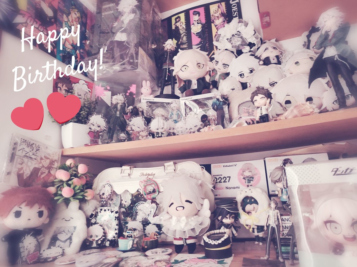 Komaeda-kun, thanks for being part of my life. I have too much to say but I'm kinda embarrassed to be cheesy, so...

Just that, thanks. And I'll continue to love you for much longer. 🍀🌸🩷