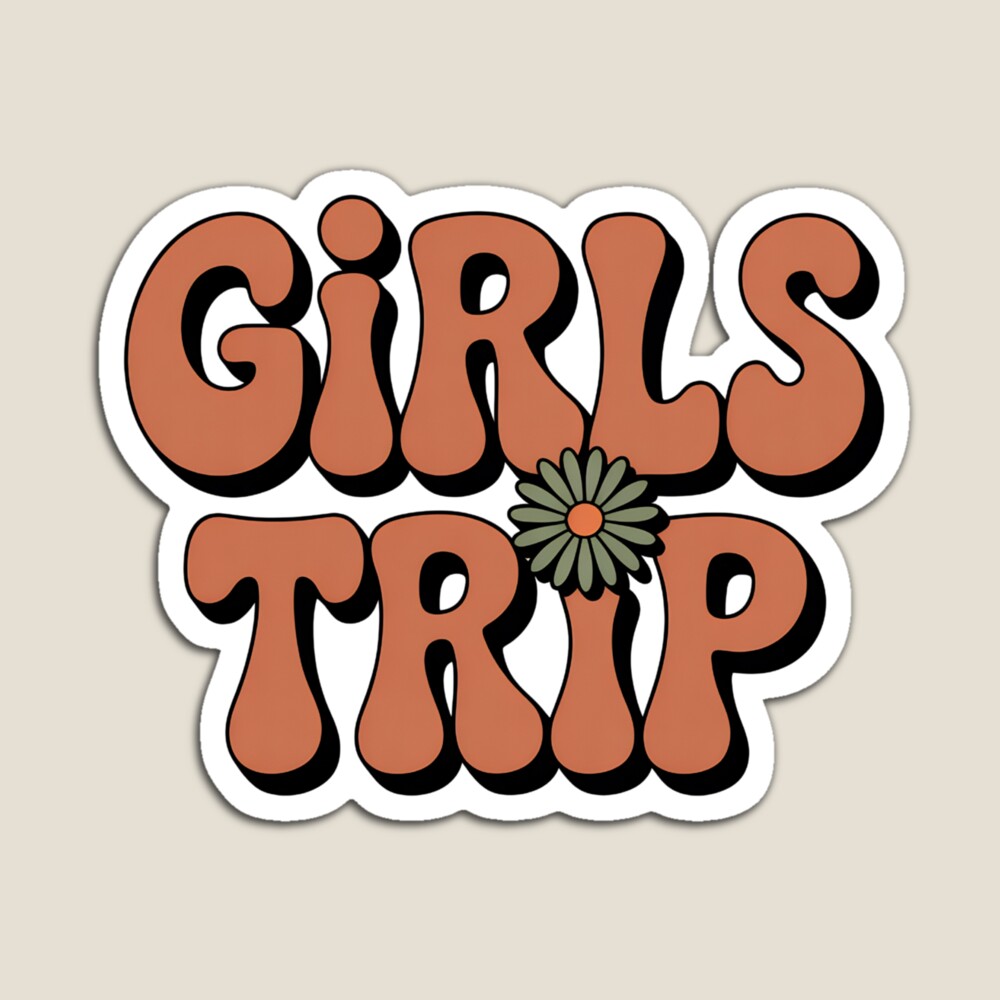 dami_store's tweet image. Retro Girls Trip Sticker &amp;amp; MAGNET. 
Order it Now: redbubble.com/shop/ap/180378…
Or MY PINTEREST ACCOUNT ⏩️ damistore1 
#sticker #stickers #girlstrip #girl #girls