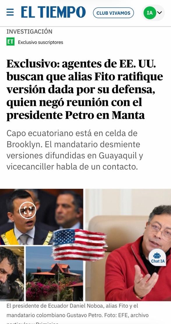 Armando Benedetti tweet media