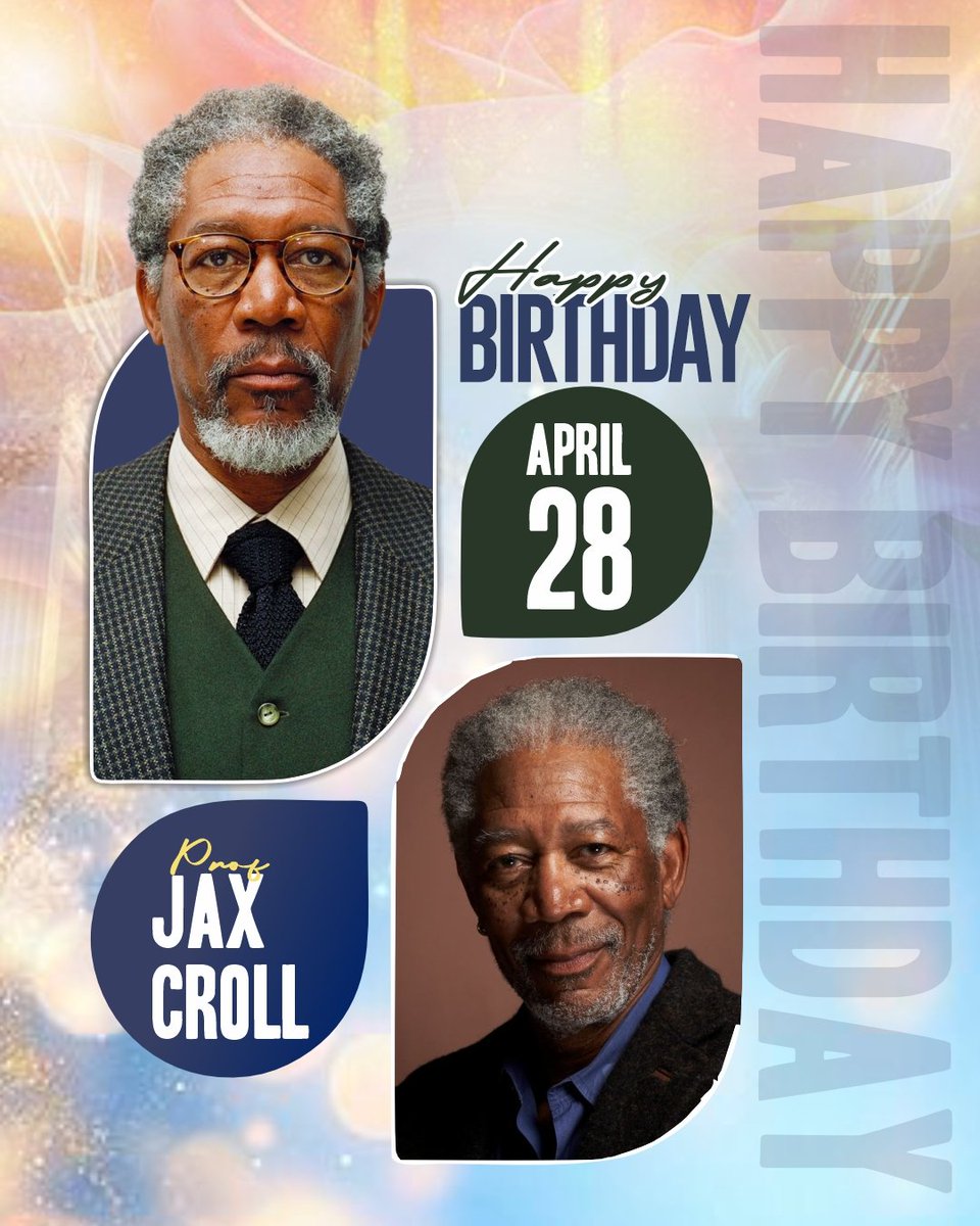Remember Prof Jax Croll, the prof of Musicology? Today is his birthday, so I made a birthday flier for him 😂. Don't mind me, it's a fictious name for the acting legend. The progress keeps on. Blessed Tuesday!

#daytwentyseven
#30dayschallenge
#tsacademyonline
#graphicdesign