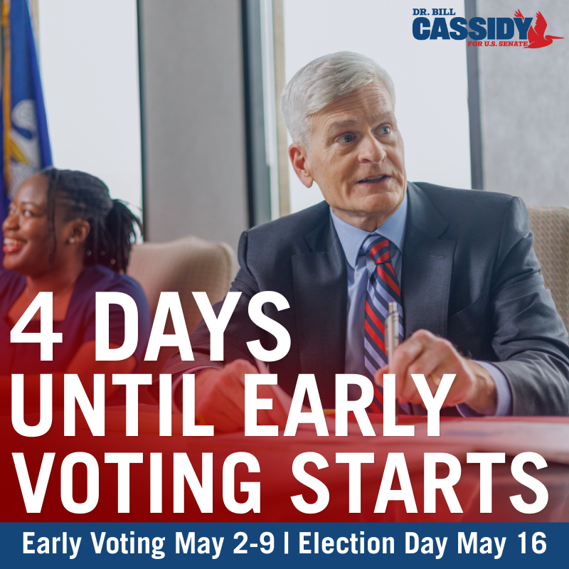 Bill Cassidy, M.D. tweet media
