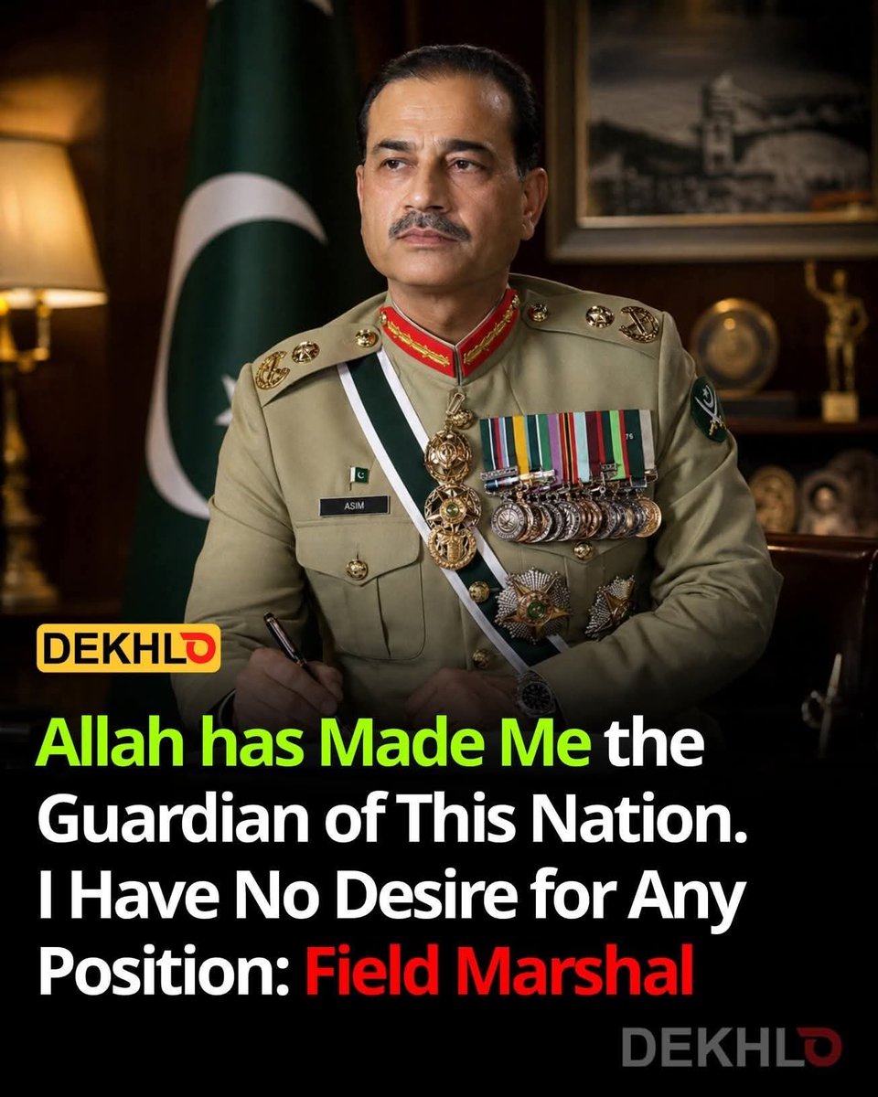 Umair_Raj321's tweet image. ریٹائرمنٹ کے بعد بیرونی آقاؤں کی آشیرواد سے ملک و فوج پہ مسلط ہوگیا اور یہ غیر قانونی، غیر آئینی حرکت اور جرم نعوذباللہ اللہ پہ ڈال رہا ہے۔ سی آئی اے کی ملی بھگت سے بھارت سے زبردستی جنگ چھیڑ کے خود کو فیلڈ مارشل ڈکلیئر کر لیا تاکہ ٹرمپ کا دھیان پڑ سکے اور کہتا ہے کہ کوئی عہدہ