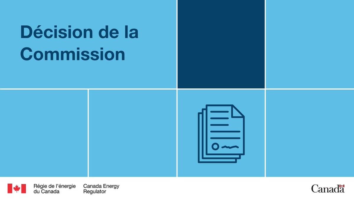 Régie de l’énergie du Canada tweet media