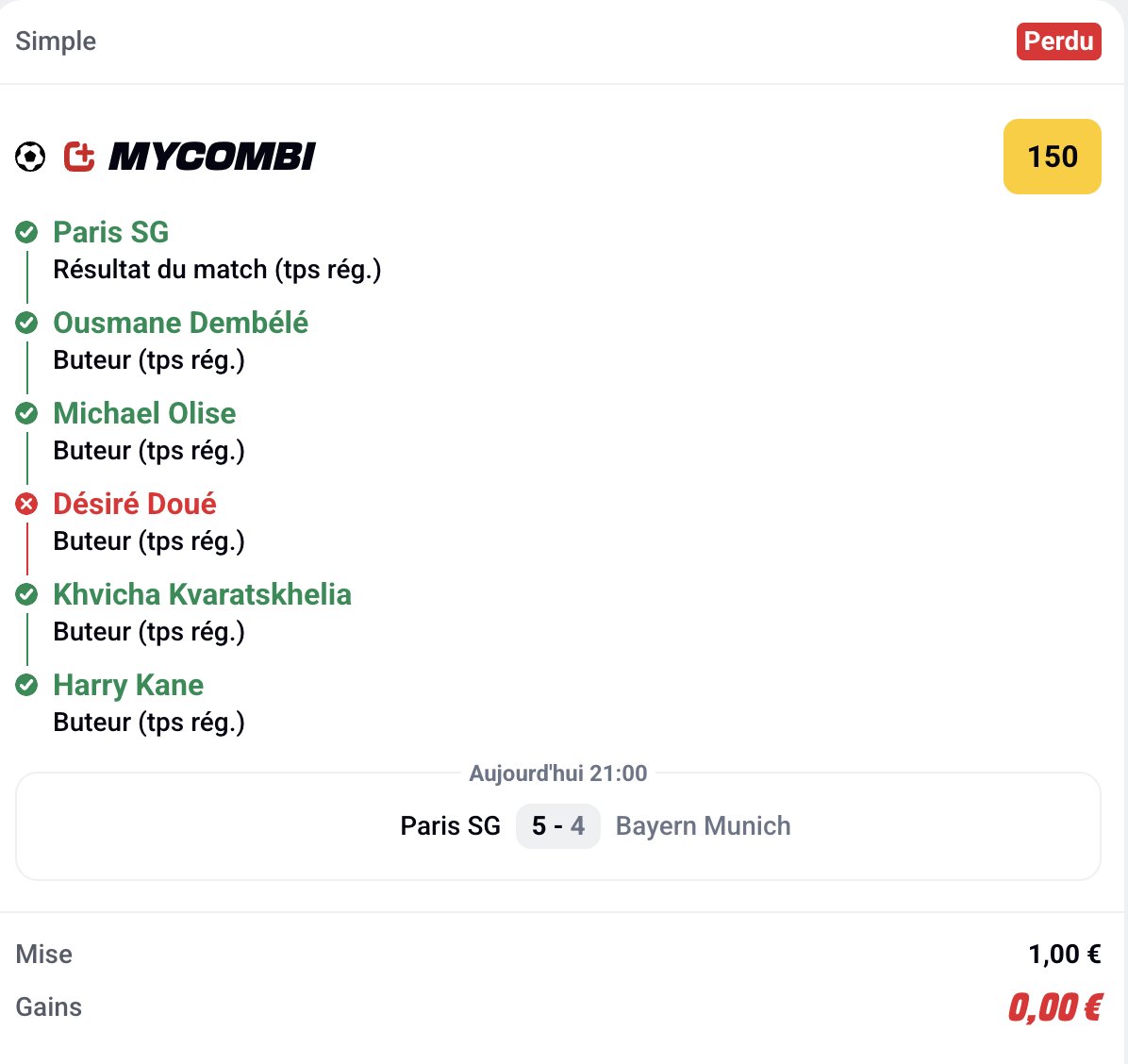 EmmanuelVaillan's tweet photo. A 1 but du perfect @Betclic 🥶 https://t.co/xmLAGjDyOy