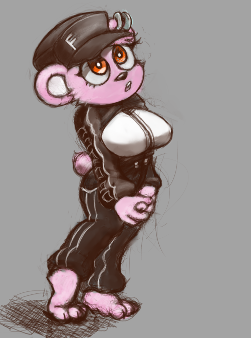 dayforsay's tweet photo. Fluffy in some Streetwear. Probably posing as a maintenance worker for a case. An early episode had the two disguising duck man as an artist for a case. There were quite a few masters of disguise in the series, including Cornfed, but it was only brought up a couple times. https://t.co/nwC02pLJqh