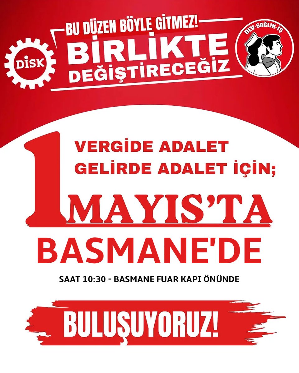 Disk Devsağlık-iş İzmir tweet media