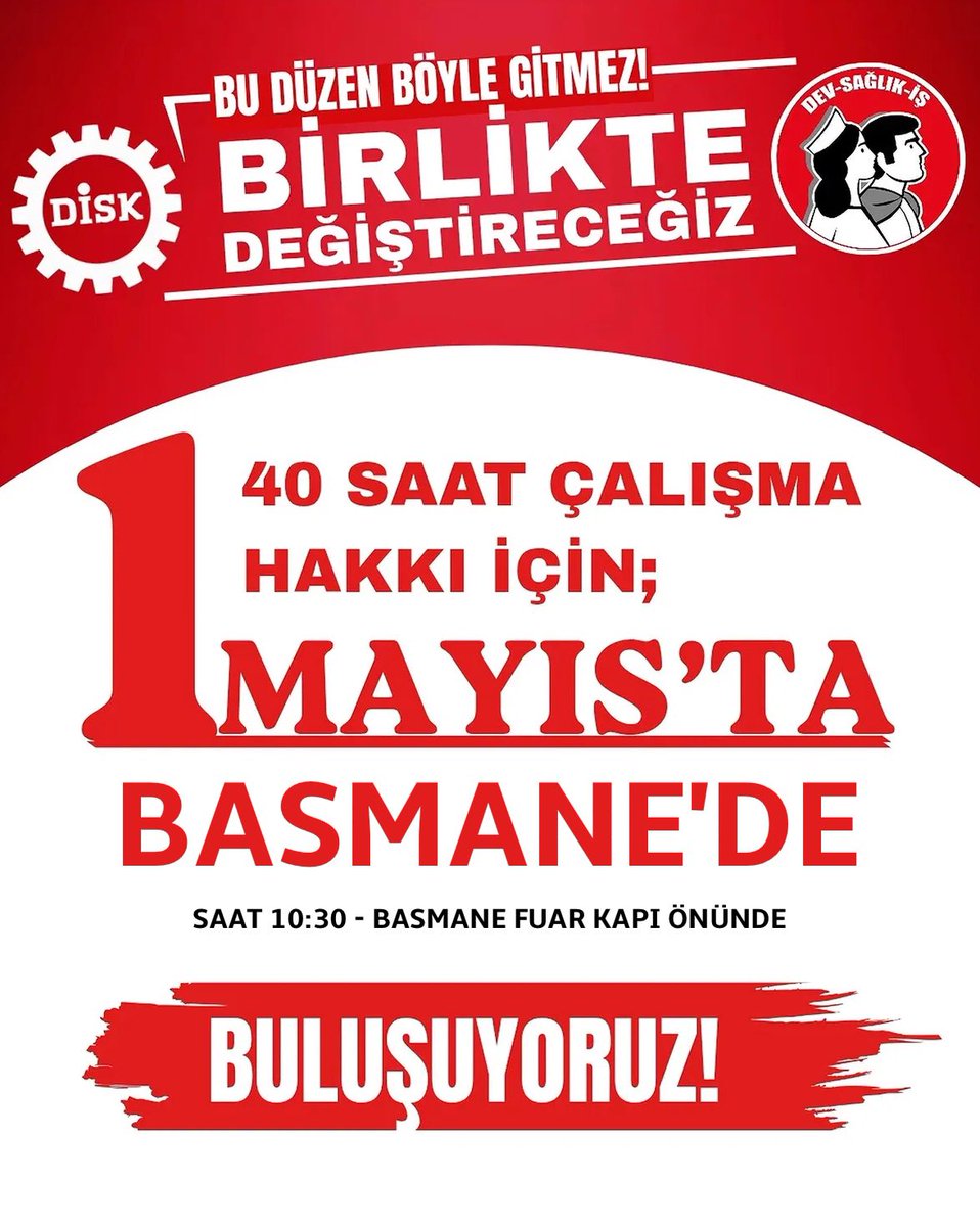 Disk Devsağlık-iş İzmir tweet media