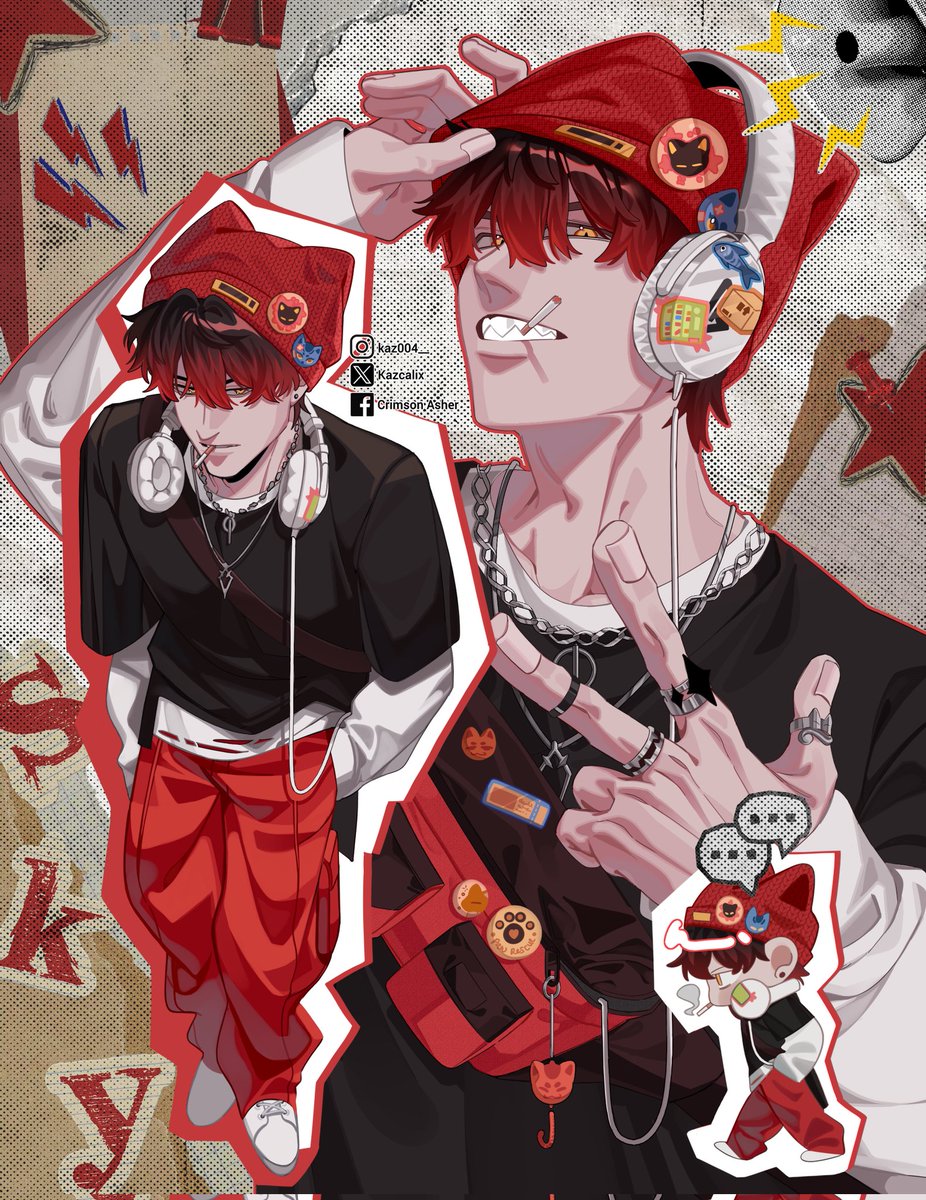 Ash | Commission CLOSED Batch 1 full🍎 tweet media