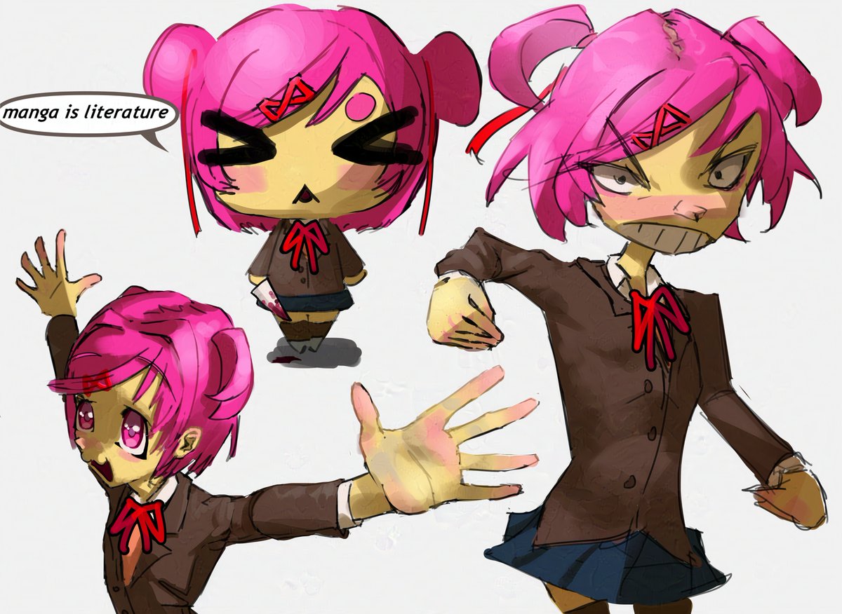 oh how i wish to become known in the community for drawing her

#natsuki
#ddlc