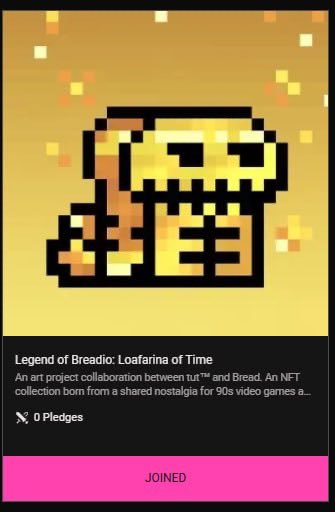 Deestar's tweet photo. i just bought 3 breadio ($24 each) and pledged to their clan

my logic here is the cheaper and more community driven will get more pledges = more point boost (hopefully)

if you’re low on liquidity, it’s likely the best strategy

no excuse to fade, GGs 🤎
(link below) https://t.co/4hB26DzuFk
