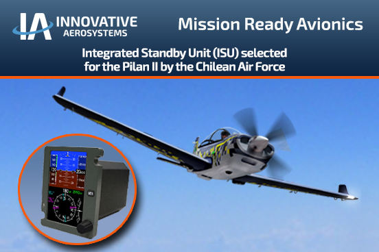 ISS_Aviation's tweet photo. Innovative Aerosystems has been selected to support the PILLAN II basic training aircraft program for the Chilean Air Force.
As part of this program, IA will provide its Integrated Standby Unit (ISU), delivering critical flight data redundancy and enhanced situational awareness. https://t.co/7TtuaavLRa