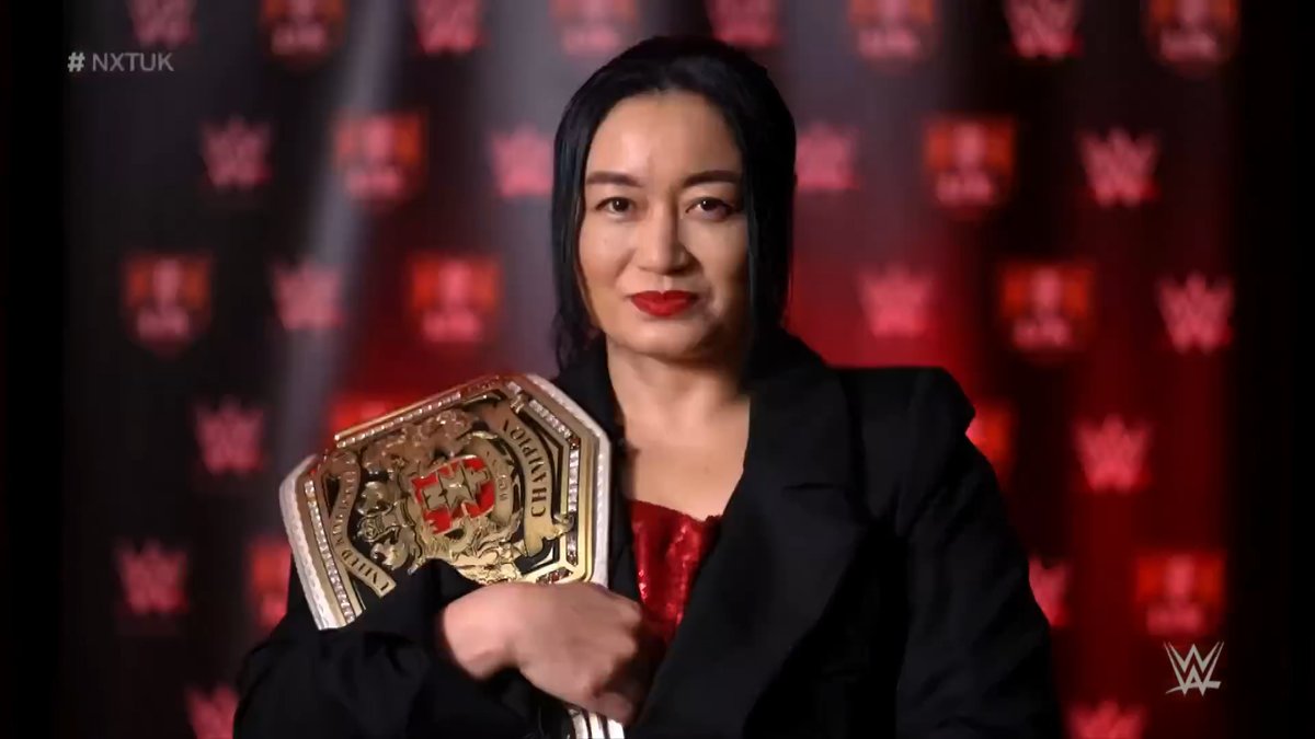 NXTUK_Legacy's tweet photo. April 28, 2022:

At BT Sport Studios, a video aired previewing next week's World of Darkness match between @RealIslaDawn and #NXTUK Women's Champion @satomurameiko.

The White Witch said the title will be hers while the Final Boss stated she will hurt the challenger.

📸 WWE https://t.co/vIudFGW2nj