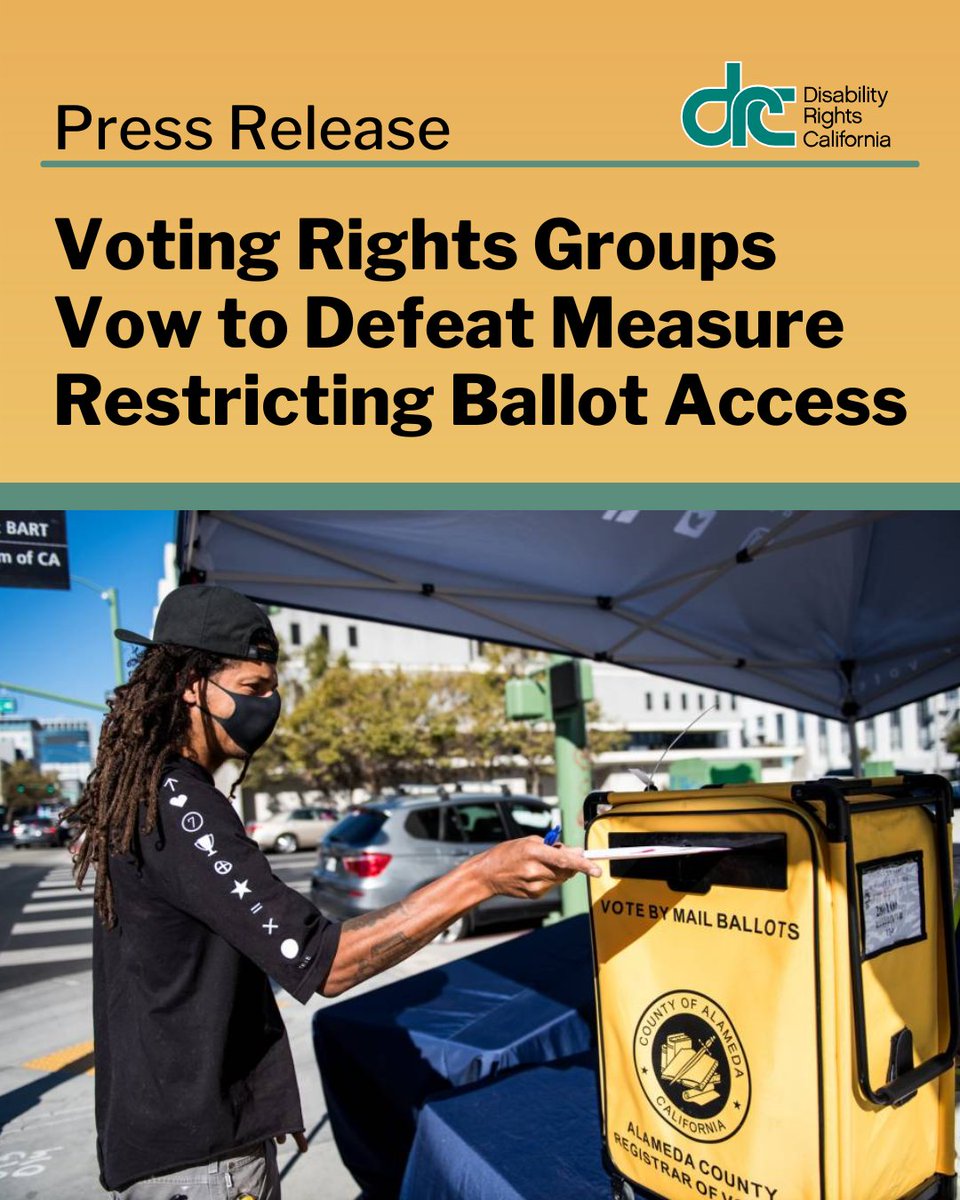 Disability Rights California tweet media