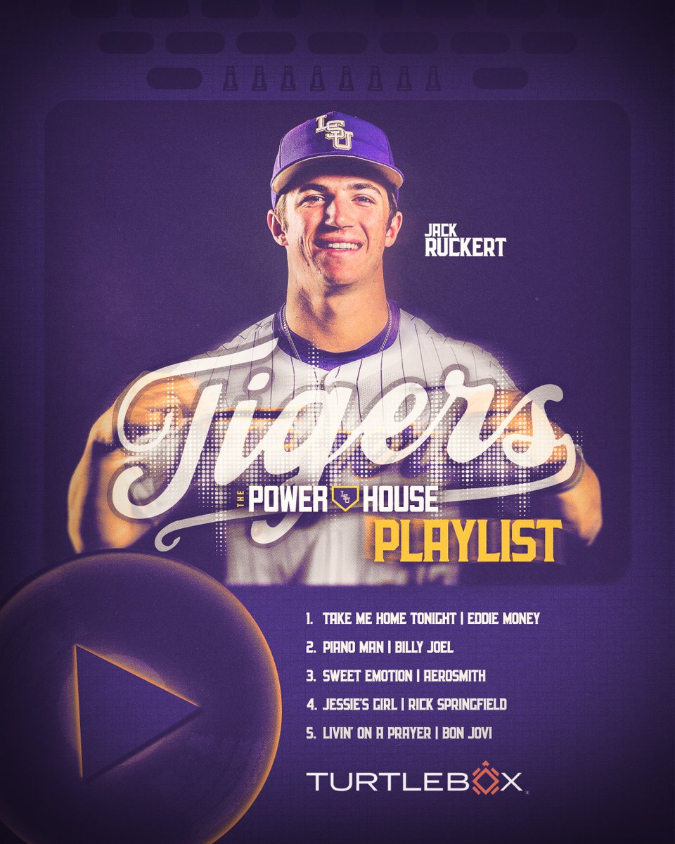 LSUbaseball's tweet photo. Jack's Got Aux Today 🎧

@JackRuckert | #ThePowerhouse https://t.co/OluBlMRbfr