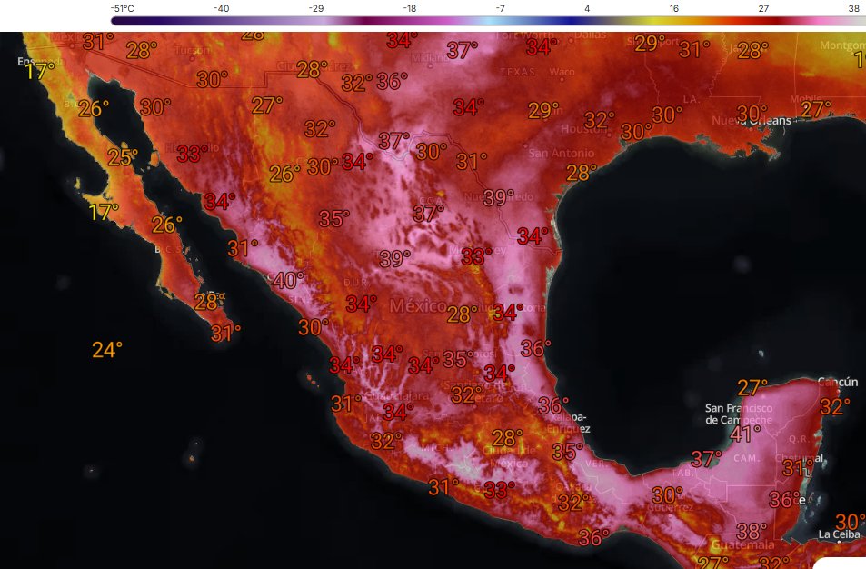 🍁🌧️Meteorología México🥶❄️ tweet media