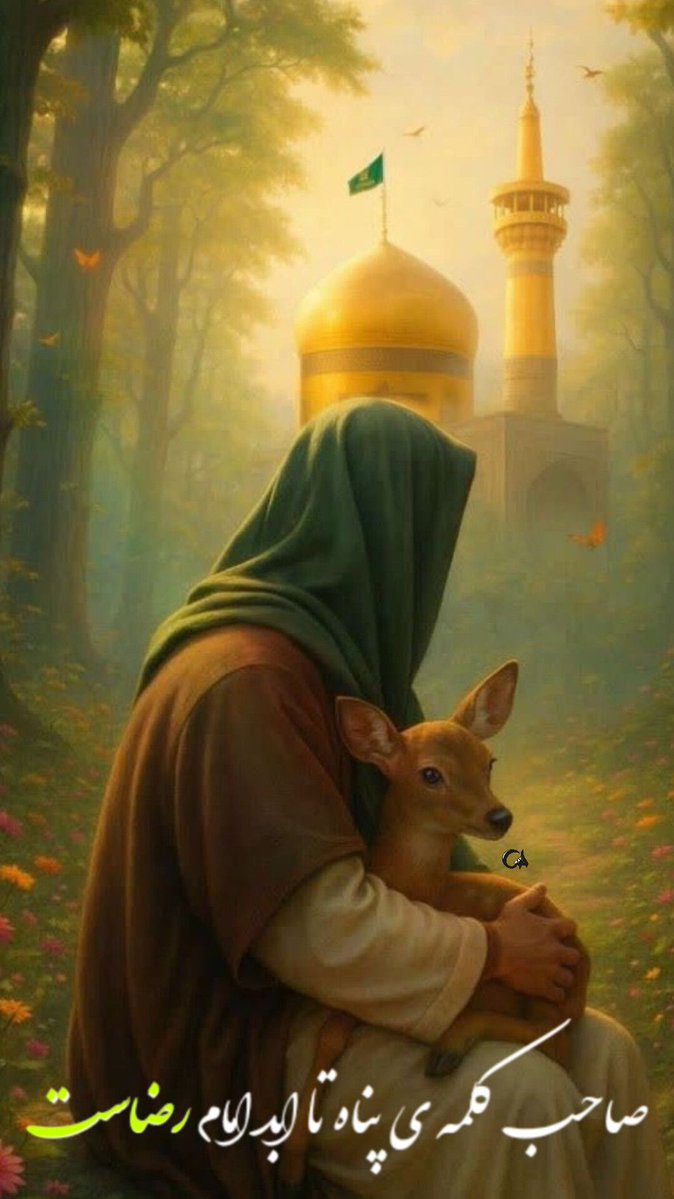 یا ضامن آهو  
               ای ضامن ایران 

#ایران_امام_رضا
#بابای_ایران