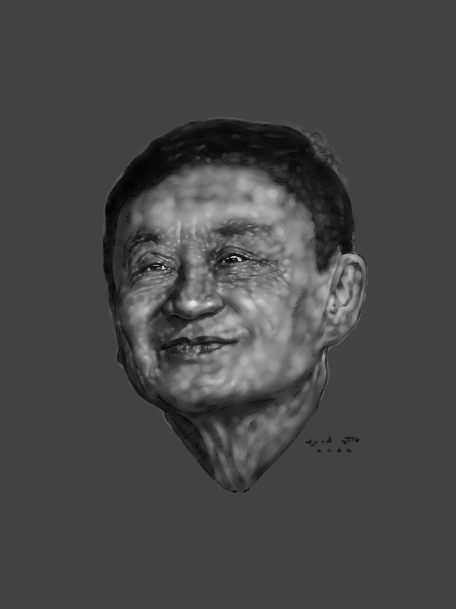 xinlimart's tweet image. ทักษิณ ชินวัตร (Thaksin Shinawatra)

#portrait #drawing #digitalart #art #artwork