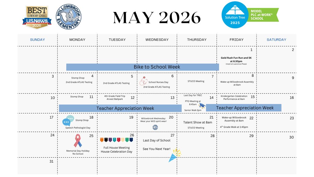 Willowbrook Elementary School tweet media