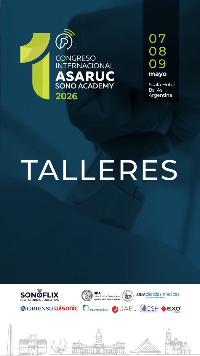 ASARUC1's tweet photo. Falta una semana para el 
CONGRESO INTERNACIONAL ASARUC SONO ACADEMY🩺🧑‍⚕️

https://t.co/2CtF8lEV66 https://t.co/hWRM0o5An6
